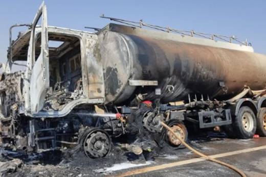 Incêndio de camião de transporte de combustível em Benguela provocou quatro mortos