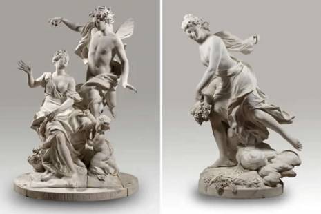 Angola doa a França duas esculturas que pertenciam ao espólio do Palácio de Versalhes