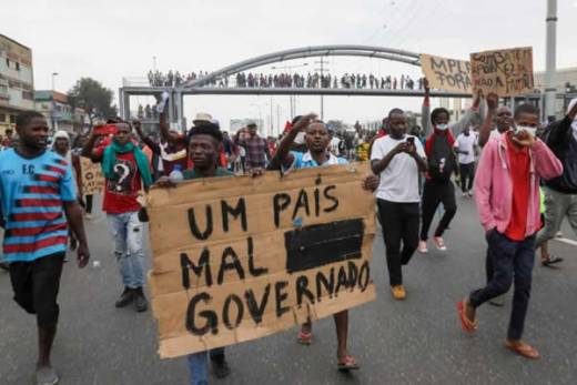 MPLA diz que manifestar não é “desobediência civil&quot; e UNITA que fome está causar mais violência