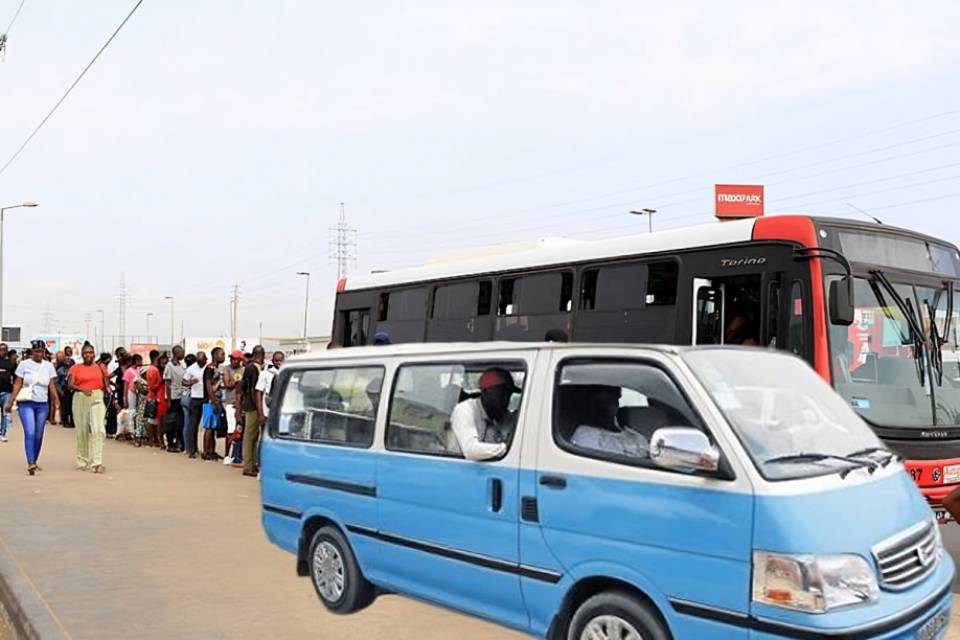 Governo fixa tarifa de táxi em 200 kwanzas e de autocarro em 150 kwanzas