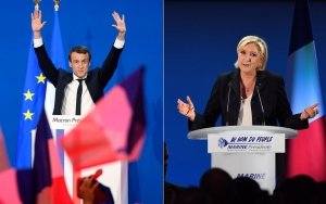 Emmanuel Macron e Marine Le Pen vão disputar 2º turno presidencial na França