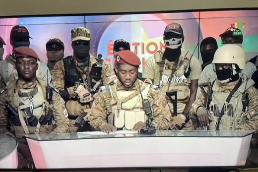 Burkina Faso sofre segundo golpe militar em oito meses