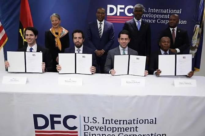 Financiamento de US$ 753 milhões para modernizar Corredor do Lobito assinado em Washington