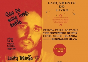 Diário da prisão de Luaty Beirão chega a Luanda e testa &quot;limites&quot; à liberdade