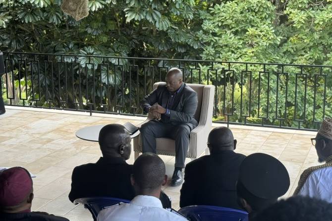 RDCongo: Ex-PR Joseph Kabila apareceu perante a imprensa em Goma