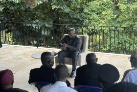 RDCongo: Ex-PR Joseph Kabila apareceu perante a imprensa em Goma