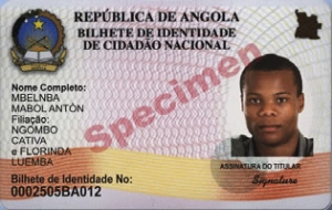 Novo Bilhete de Identidade angolano junta identificação fiscal e segurança social