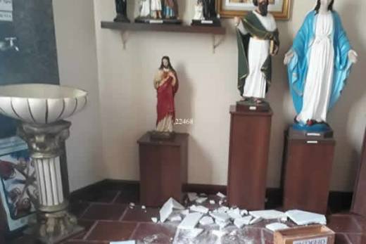 Igreja da Nossa Senhora das Graças em Luanda assaltada e vandalizada