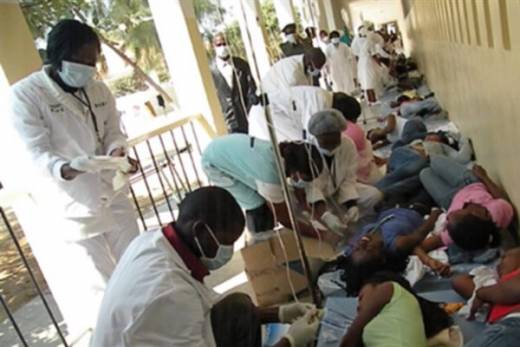 Hospital Municipal de Cacuaco, Luanda, regista diariamente centenas de casos graves de malária
