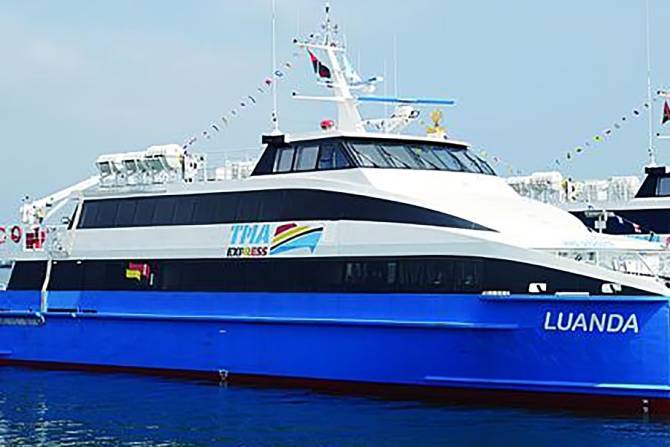 Ligação marítima entre Luanda e Cabinda retomada para o reforço da mobilidade