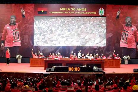 MPLA realiza 9º congresso a 09 e 10 de dezembro com eleições na agenda