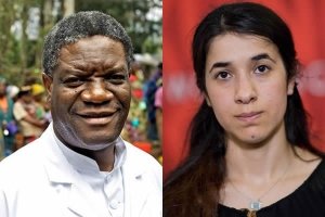 Denis Mukwege da RD Congo e Nadia Murad do Iraque ganham o Nobel da Paz 2018