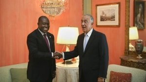 O Presidente Marcelo Rebelo de Sousa teve um encontro com Manuel Vicente