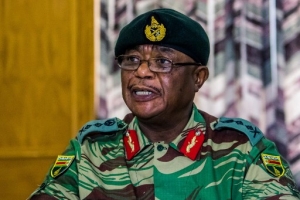 O general do exército do Zimbábue, Constantino Chiwenga